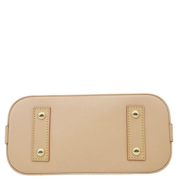 Louis Vuitton Alma BB Monogram Canvas Satchel Bag Brown - Picture 9 of 12